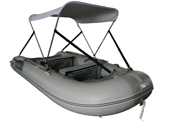 Φουσκωτο Σκάφος CUDA AERO 4+1 ατόμων 3.4m x 1.52m με πάτωμα αλουμινίου και φουσκωτή γάστρα.