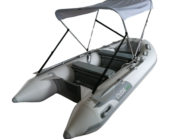 Φουσκωτο Σκάφος CUDA AERO 4+1 ατόμων 3.6m x 1.70m με πάτωμα αλουμινίου και φουσκωτή γάστρα.