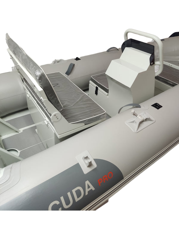 Φουσκωτο Σκάφος CUDA PRO 360 6 ατόμων 3.6m x 1.70m με διπλή γάστρα αλουμινίου.