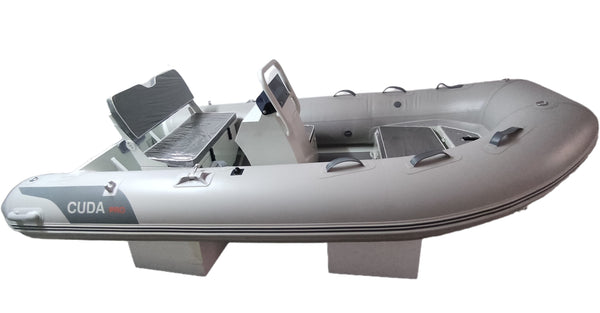 Φουσκωτο Σκάφος CUDA PRO 360 6 ατόμων 3.6m x 1.70m με διπλή γάστρα αλουμινίου.