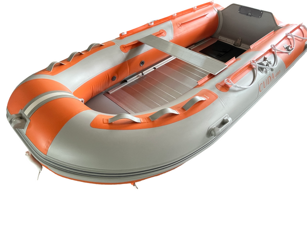 Φουσκωτο Σκάφος ,Rescue Boat CUDA AERO 4+1 ατόμων 3.4m x 1.52m με πάτωμα αλουμινίου και φουσκωτή γάστρα.