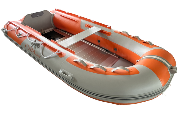 Φουσκωτο Σκάφος ,Rescue Boat CUDA AERO 4+1 ατόμων 3.4m x 1.52m με πάτωμα αλουμινίου και φουσκωτή γάστρα.