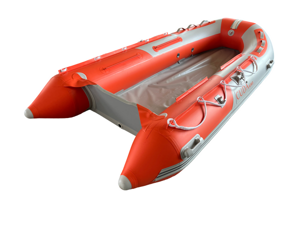 Φουσκωτο Σκάφος ,Rescue Boat CUDA AERO 4+1 ατόμων 3.4m x 1.52m με πάτωμα αλουμινίου και φουσκωτή γάστρα.