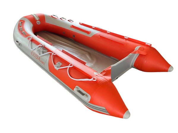 Φουσκωτο Σκάφος ,Rescue Boat CUDA AERO 4+1 ατόμων 3.4m x 1.52m με πάτωμα αλουμινίου και φουσκωτή γάστρα.