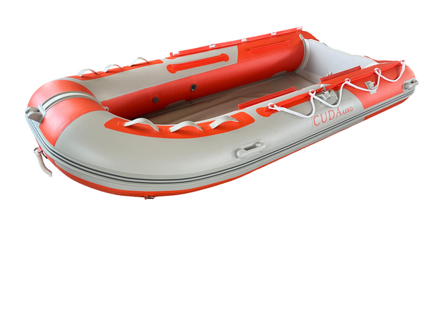 Φουσκωτο Σκάφος ,Rescue Boat CUDA AERO 4+1 ατόμων 3.4m x 1.52m με πάτωμα αλουμινίου και φουσκωτή γάστρα.