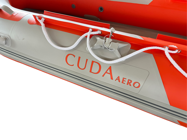 Φουσκωτο Σκάφος ,Rescue Boat CUDA AERO 4+1 ατόμων 3.4m x 1.52m με πάτωμα αλουμινίου και φουσκωτή γάστρα.