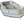 Load image into Gallery viewer, Γκρι φουσκωτό σκάφος CUDA mini 2,0m x 1,41m για 2 άτομα, μπροστινή όψη.
