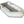 Load image into Gallery viewer, Λευκό φουσκωτό σκάφος CUDA mini 2,5m x 1,41m για 3 άτομα, μπροστινή όψη.
