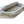 Load image into Gallery viewer, Εμπρόσθια γωνιακή λήψη γκρι σκάφους CUDA mini 2,5m με φουσκωτό πάτωμα.
