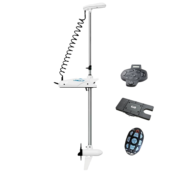 Σετ Ηλεκτρική Μηχανή Άγκυρα Haswing Cayman 80LBS GPS 24V Λευκή (1.52m) New Model
