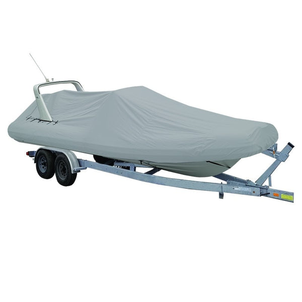 Κάλυμμα φουσκωτού σκάφους με roll bar Oceansouth από ύφασμα Sunbrella 320g/m2 εφαρμοσμένο σε RIB.
