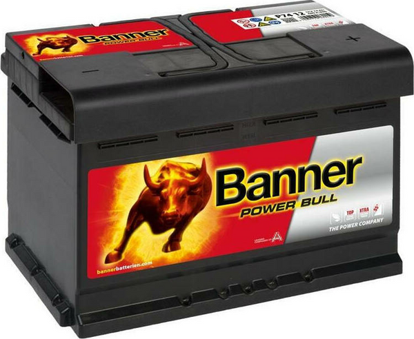 Μπαταρία εκκίνησης Banner Power Bull 12V 74Ah 680EN κωδικός P7412.