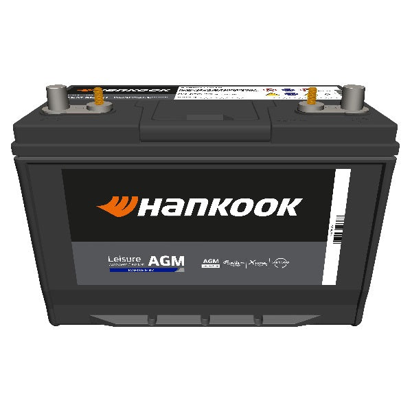 Μπαταρία εκκίνησης και service σκαφών Hankook Marine AGM 12V 100Ah M31-925.