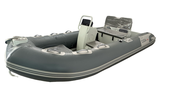 Φουσκωτο Σκάφος CUDA PRO 360 6 ατόμων 3.6m x 1.70m με διπλή γάστρα αλουμινίου.