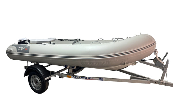 Φουσκωτο Σκάφος CUDA PRO light 360 6 ατόμων 3.6m x 1.70m με διπλή γάστρα αλουμινίου.
