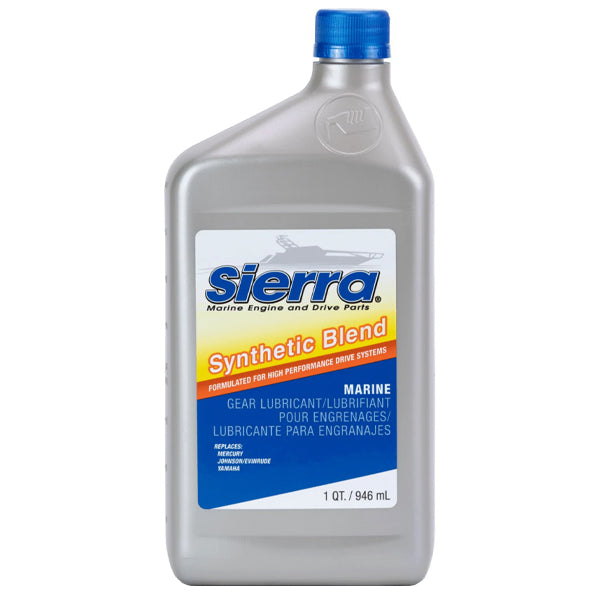 Ενισχυμένη βαλβολίνη ποδαρικού Sierra Hi-Performance Gear Lubricant σε μπουκάλι 946ml.