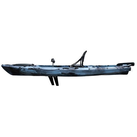 Professional Fishing Kayak - Επαγγελματικό Kαγιάκ Ψαρέματος Ποδηλατικό KICK-UP FINS FORCE Tarpon 12.5