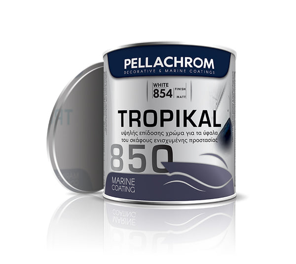 Μουράβια σκάφους Tropical 850 υψηλής επίδοσης, λευκό χρώμα σε συσκευασία 1kg.