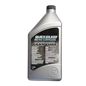 Ενισχυμένη βαλβολίνη ποδαρικού Quicksilver High Performance Gear Lube 1Lt, εμπρόσθια όψη.